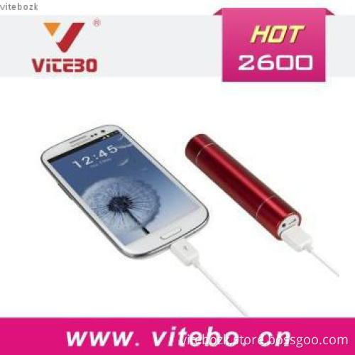 Hot selling Power Bank 2200/2600/2800/3000mah for Smartphones etc
